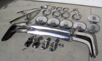 Chrome part for replating