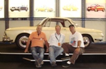 Dag, Jorg, & Lee with 1959 Sartorelli prototype