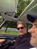 Driving back with Tom Reay